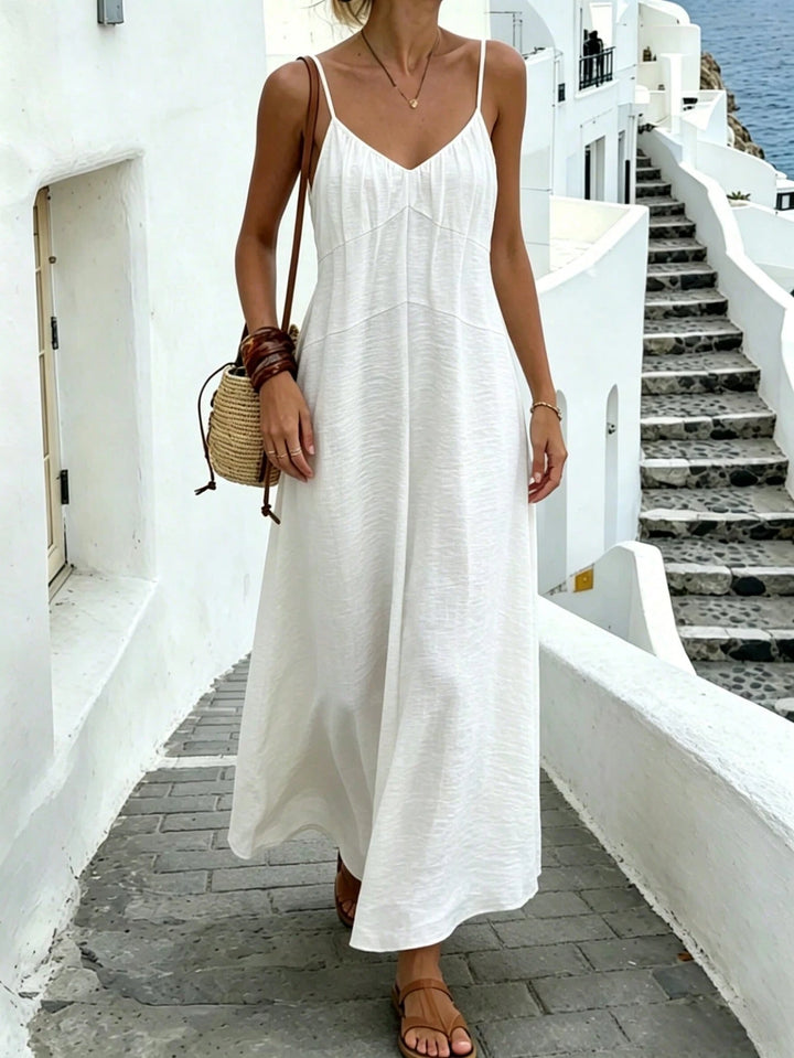 Rochie maxi SHEIN, alb