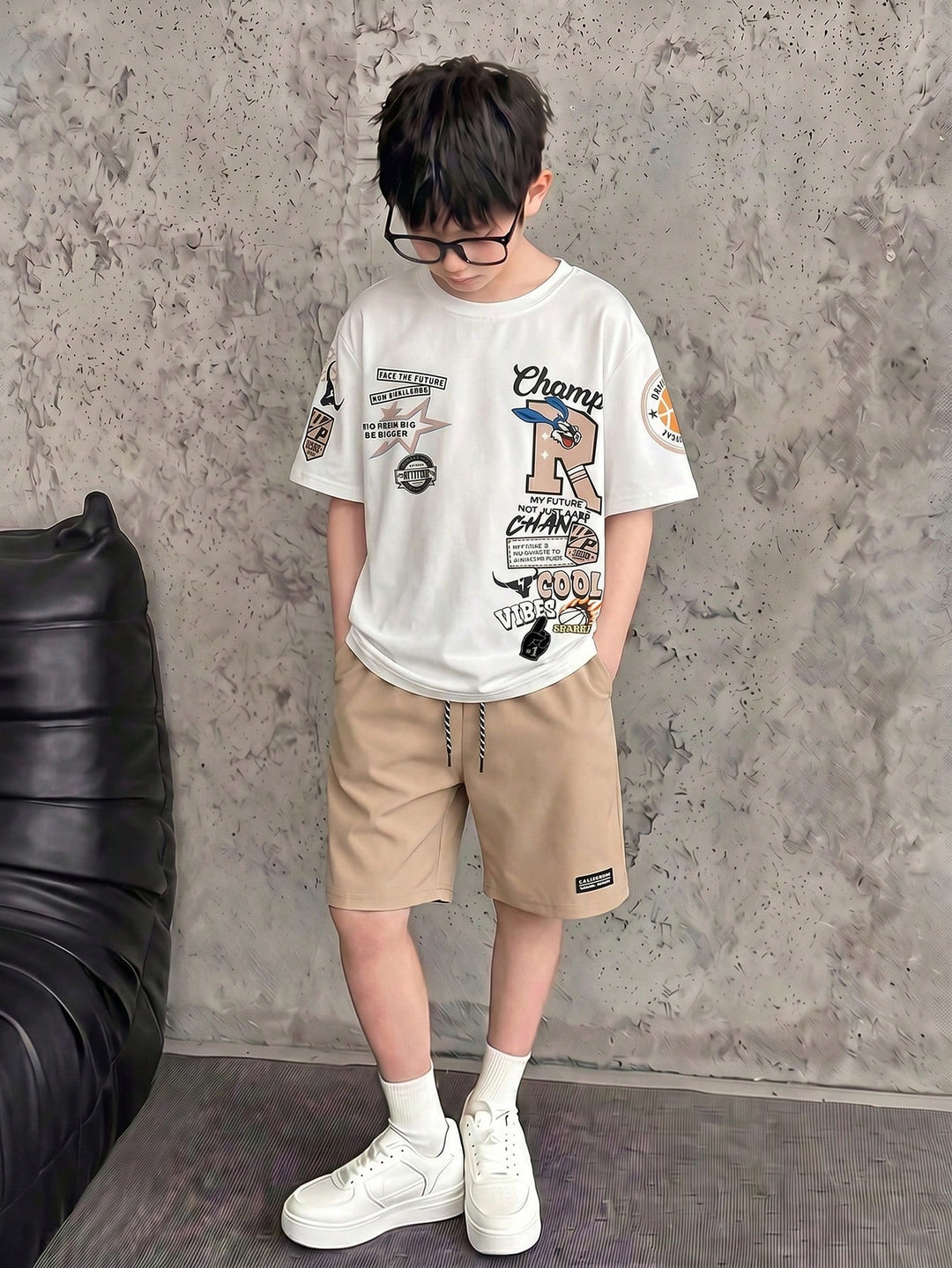 Compleu SHEIN, kaki