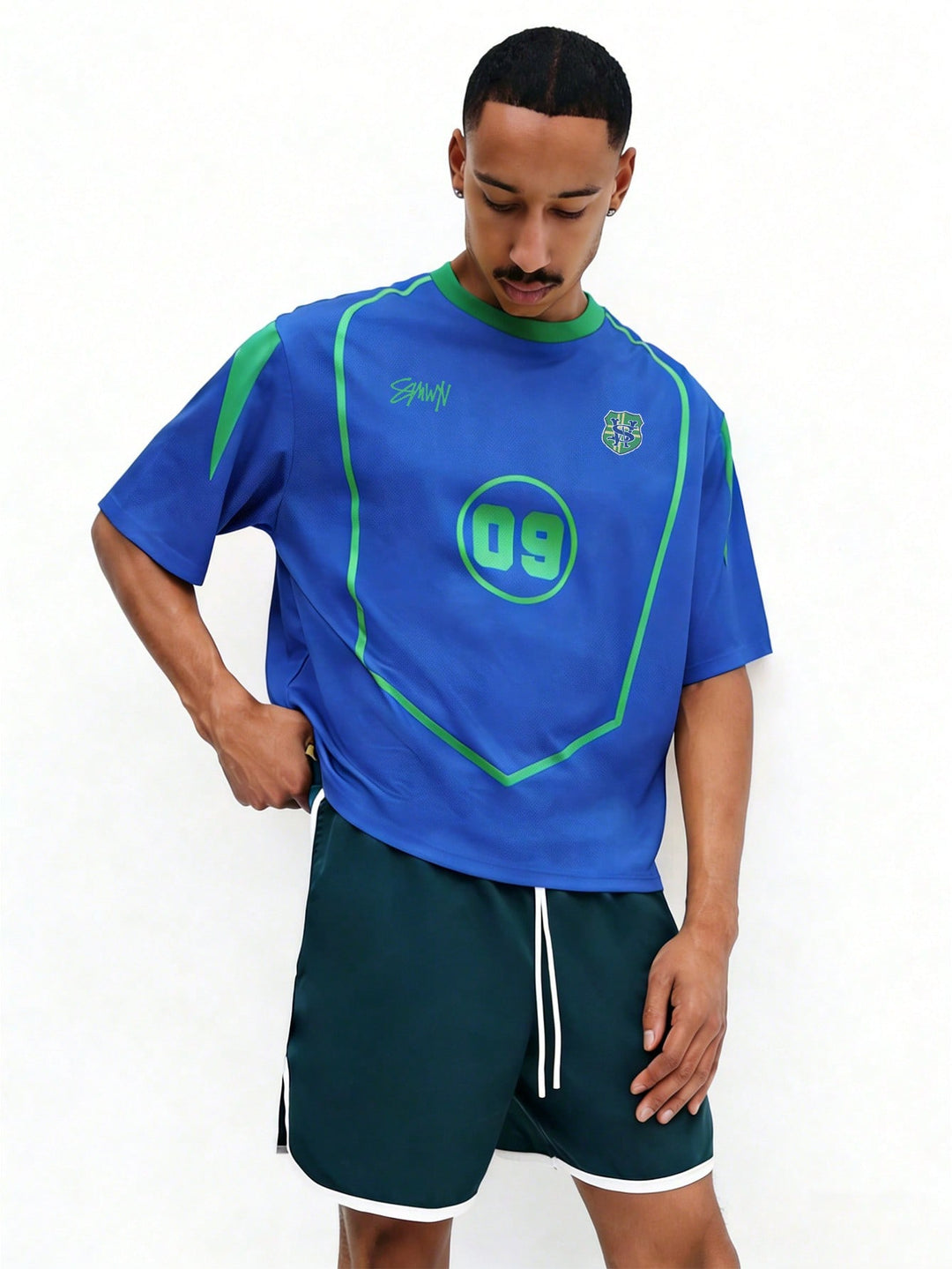 Tricou SHEIN, albastru