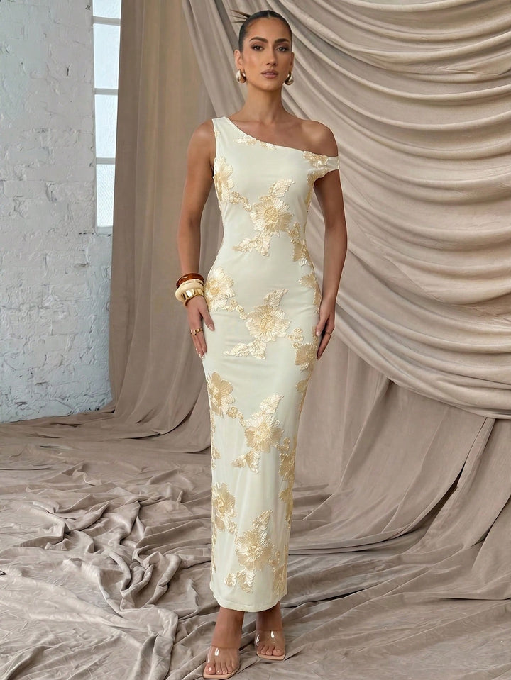 Rochie maxi SHEIN, galben