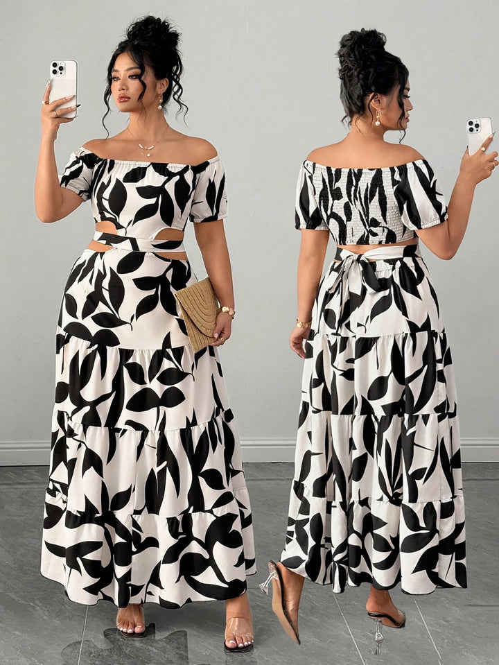 Rochie maxi SHEIN, mix culori