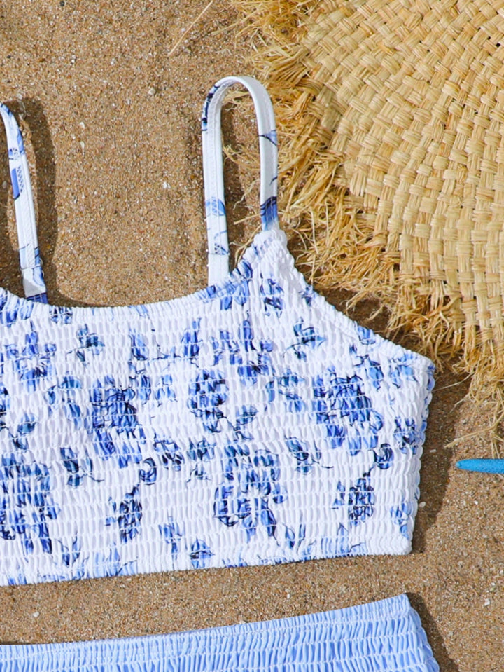 Set bikini SHEIN, albastru