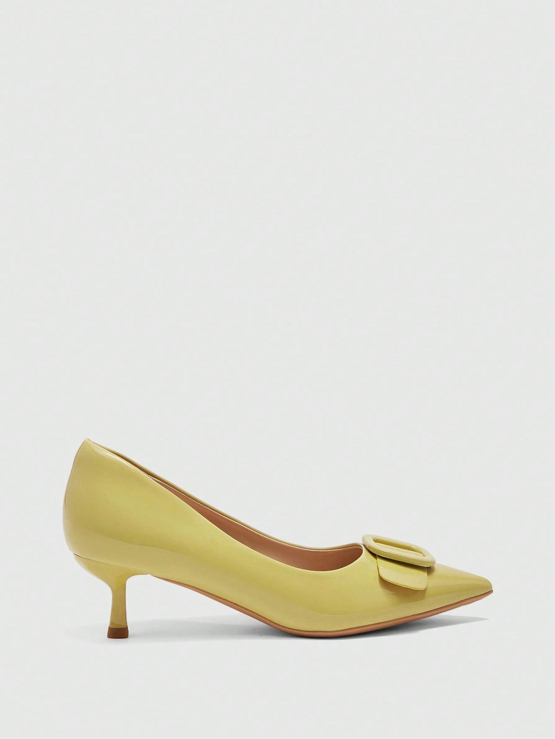 Pantofi cu toc SHEIN, galben