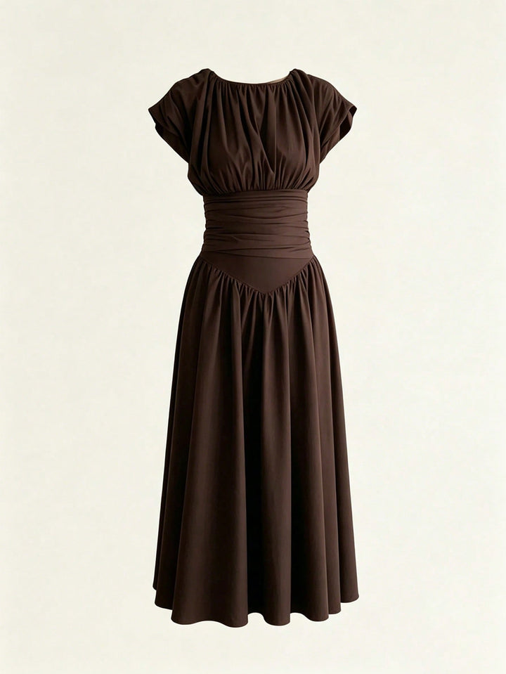 Rochie maxi SHEIN, maro