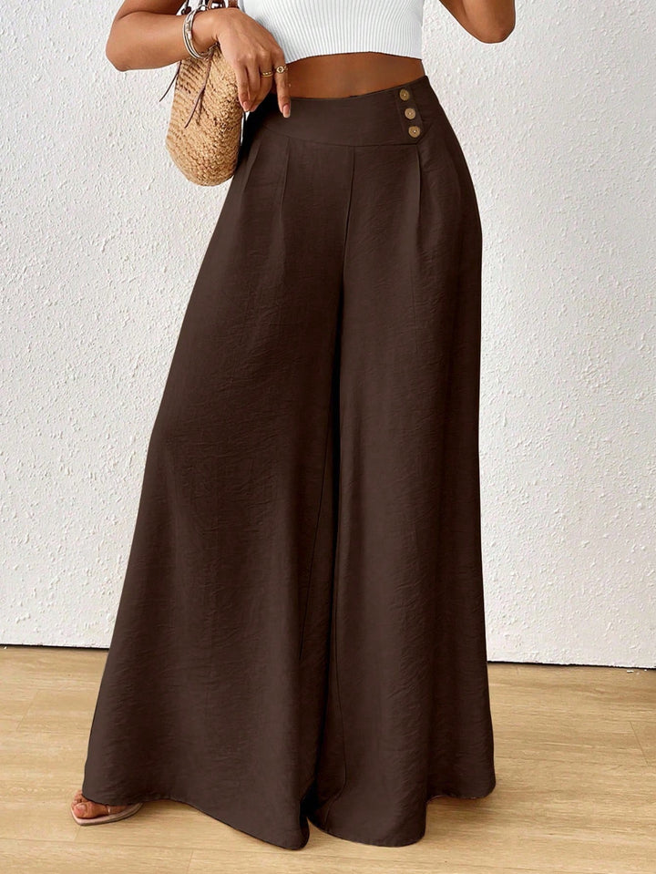 Pantaloni SHEIN, maro