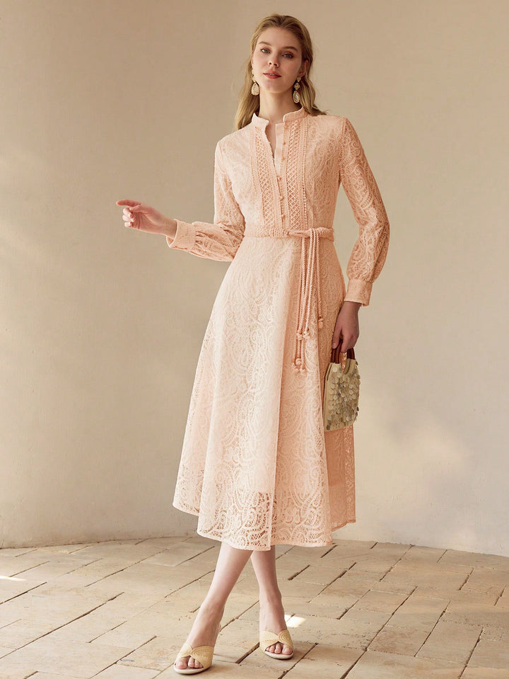 Rochie midi SHEIN, roz