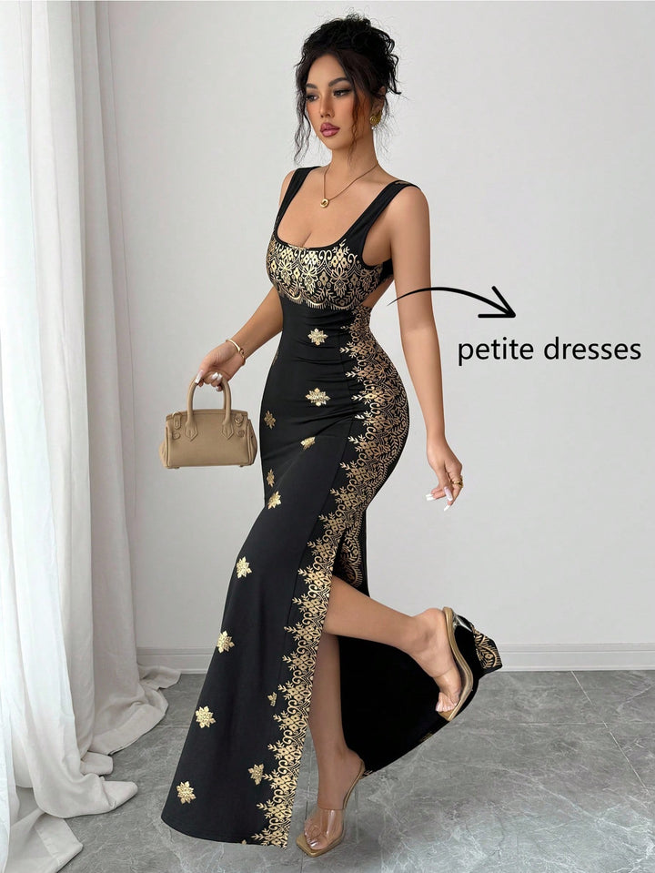 Rochie maxi SHEIN, negru