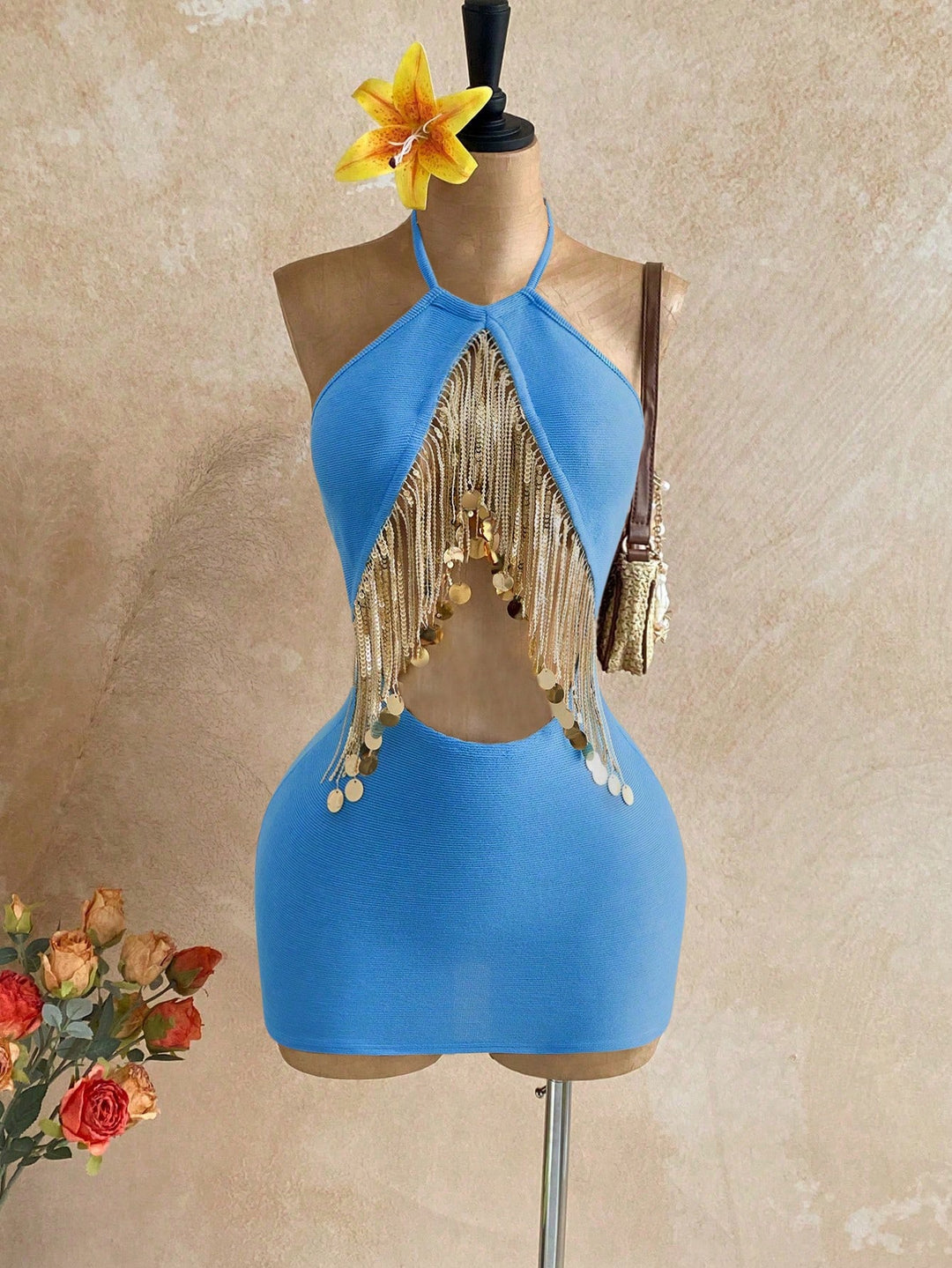 Rochie mini SHEIN, albastru