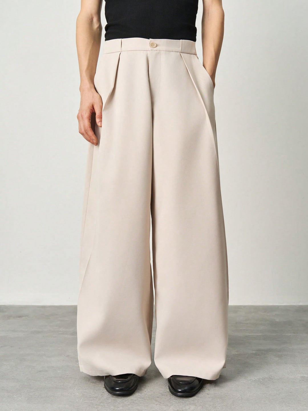 Pantalon SHEIN, portocaliu