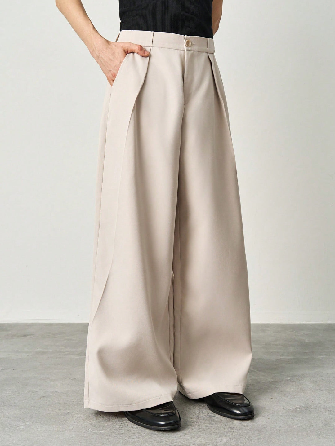 Pantalon SHEIN, portocaliu