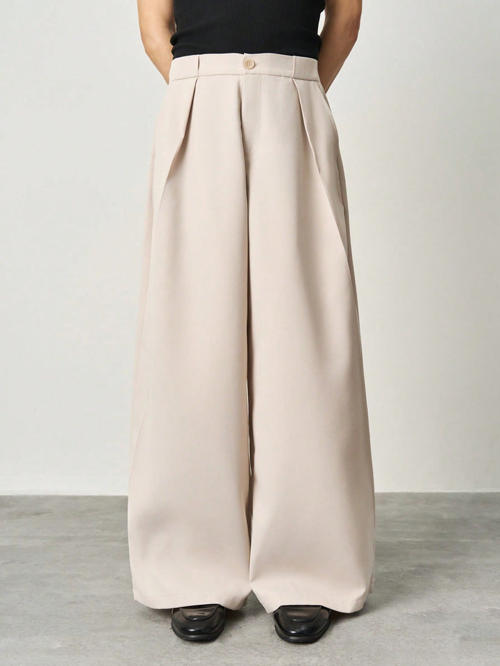 Pantalon SHEIN, portocaliu