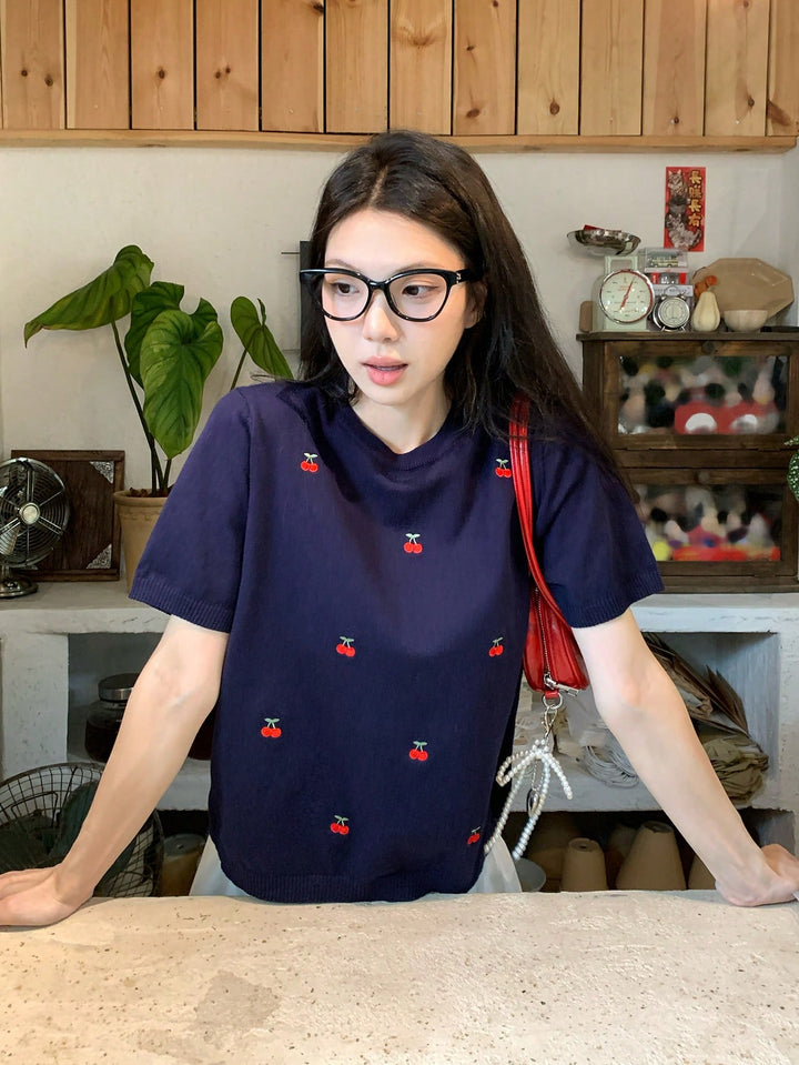 Bluza tricotată SHEIN, portocaliu