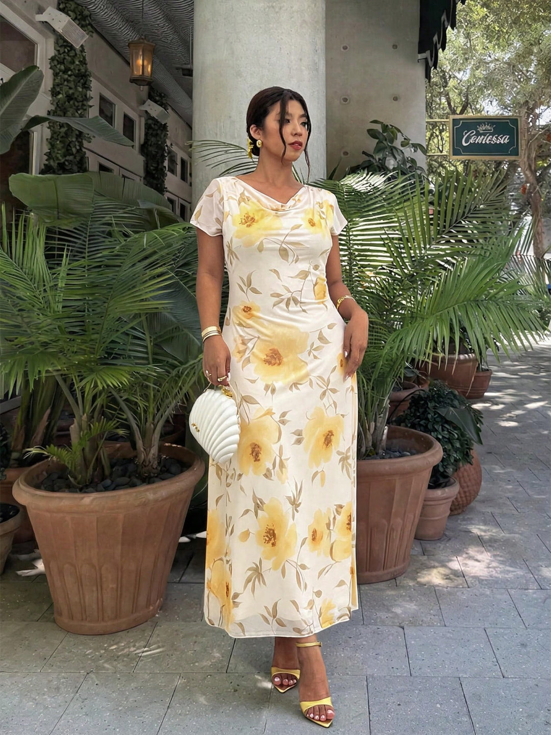 Rochie SHEIN, mix culori