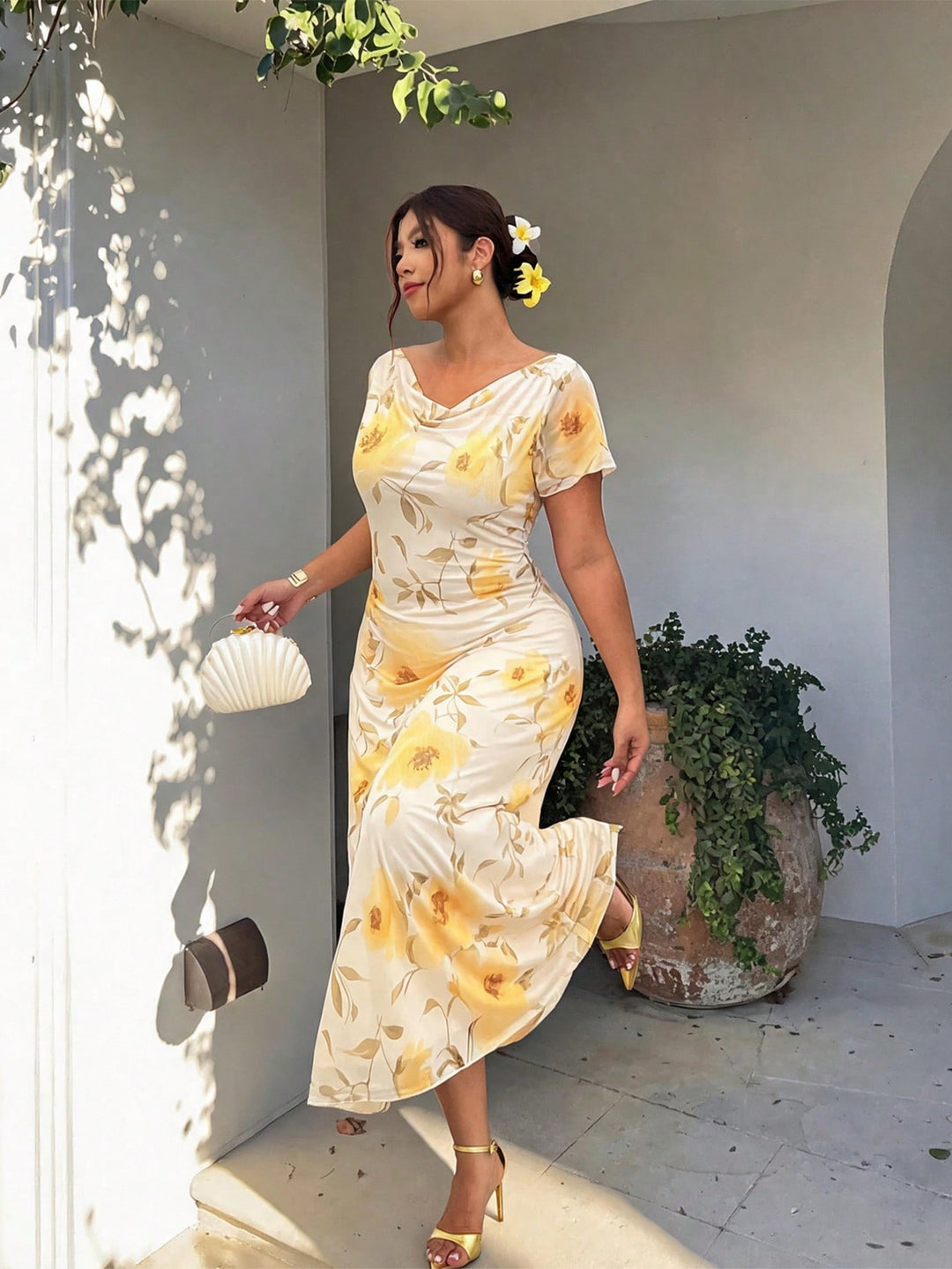 Rochie SHEIN, mix culori