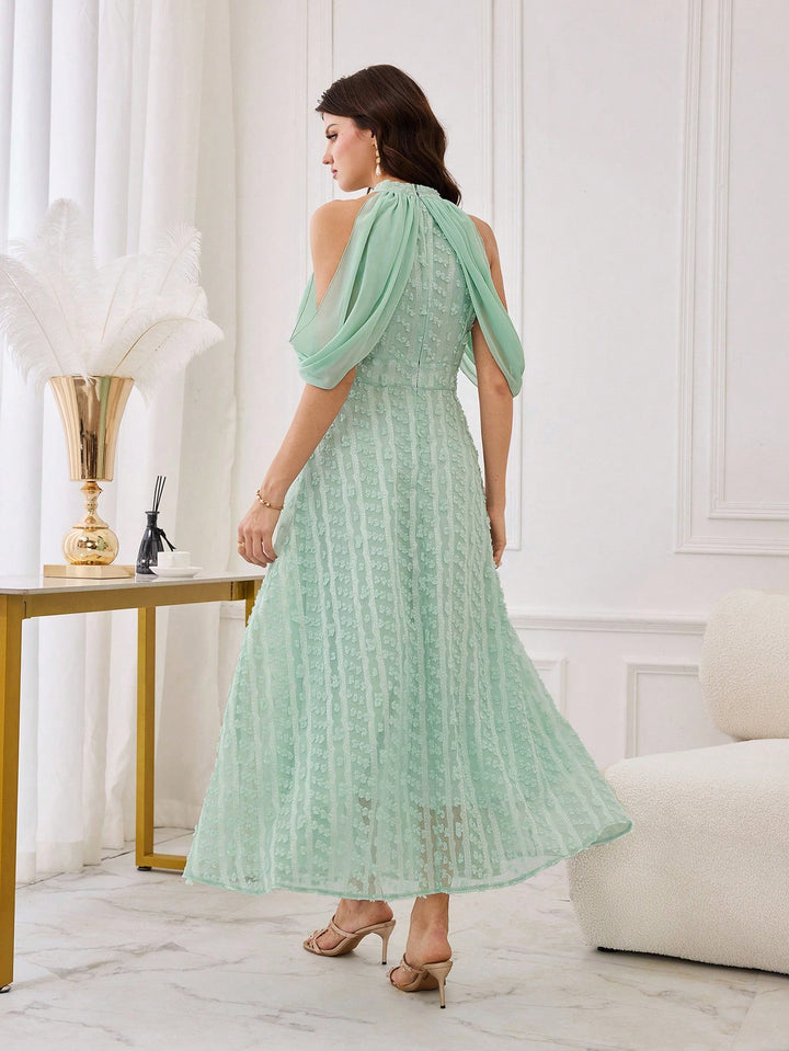 Rochie maxi SHEIN, verde
