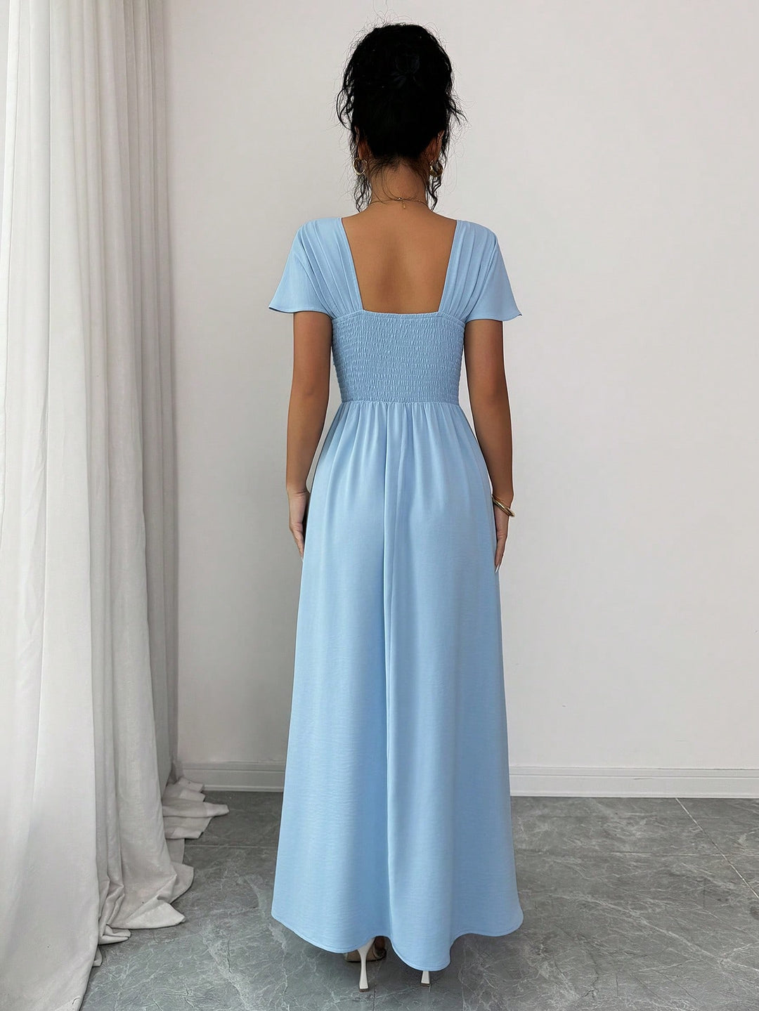 Rochie maxi SHEIN, albastru