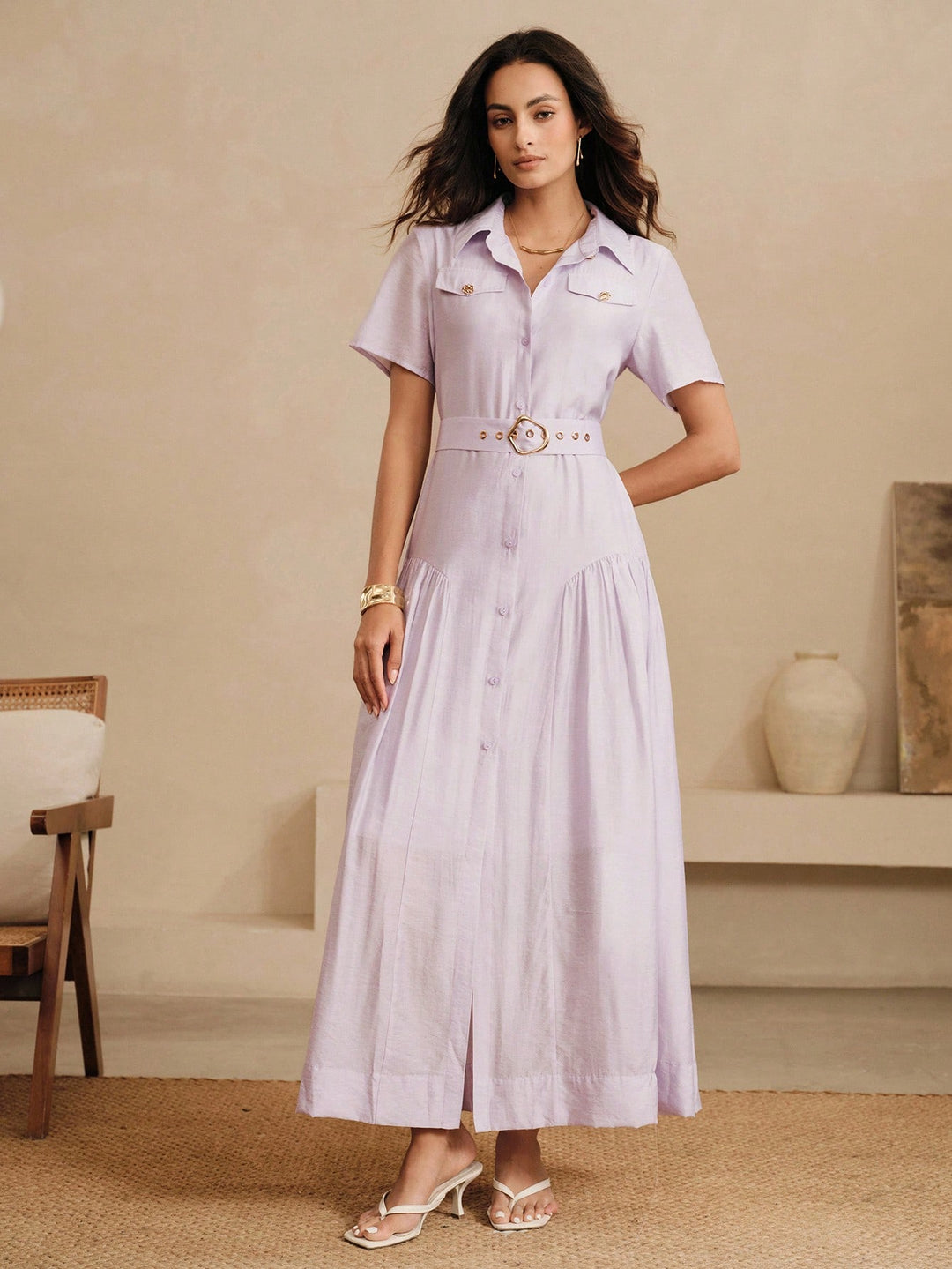 Rochie maxi SHEIN, mov