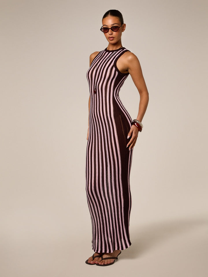 Rochie maxi SHEIN, mix culori