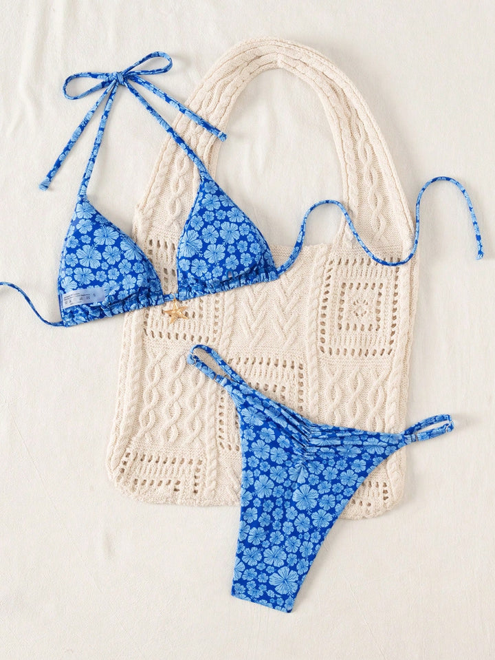 Set bikini SHEIN, mix culori