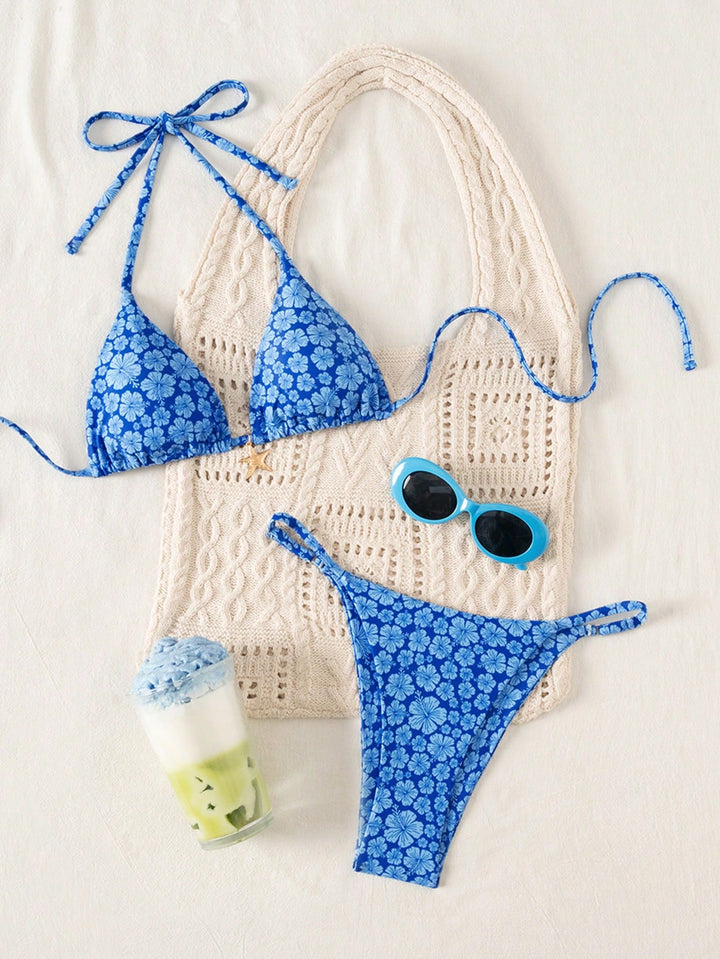Set bikini SHEIN, mix culori