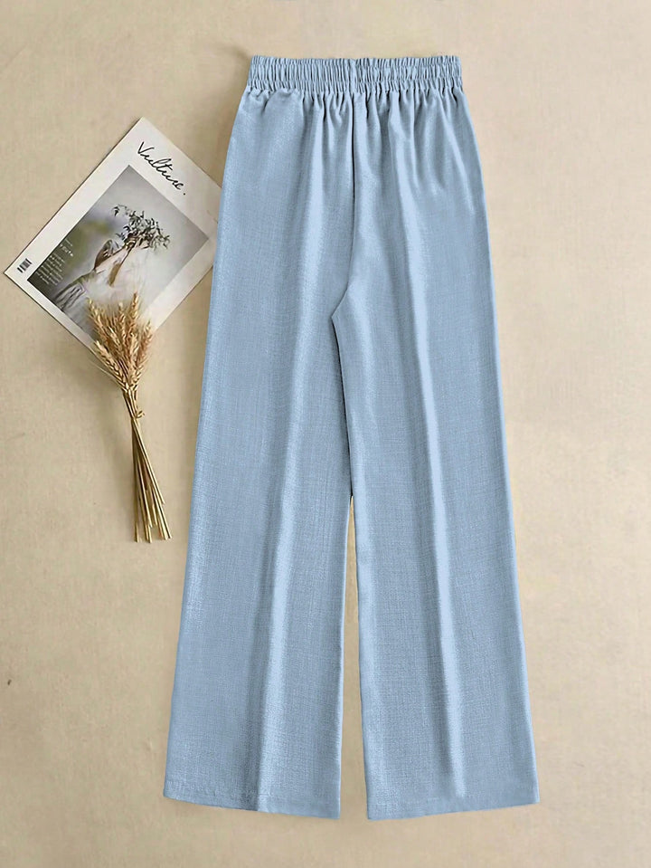 Pantaloni SHEIN, albastru