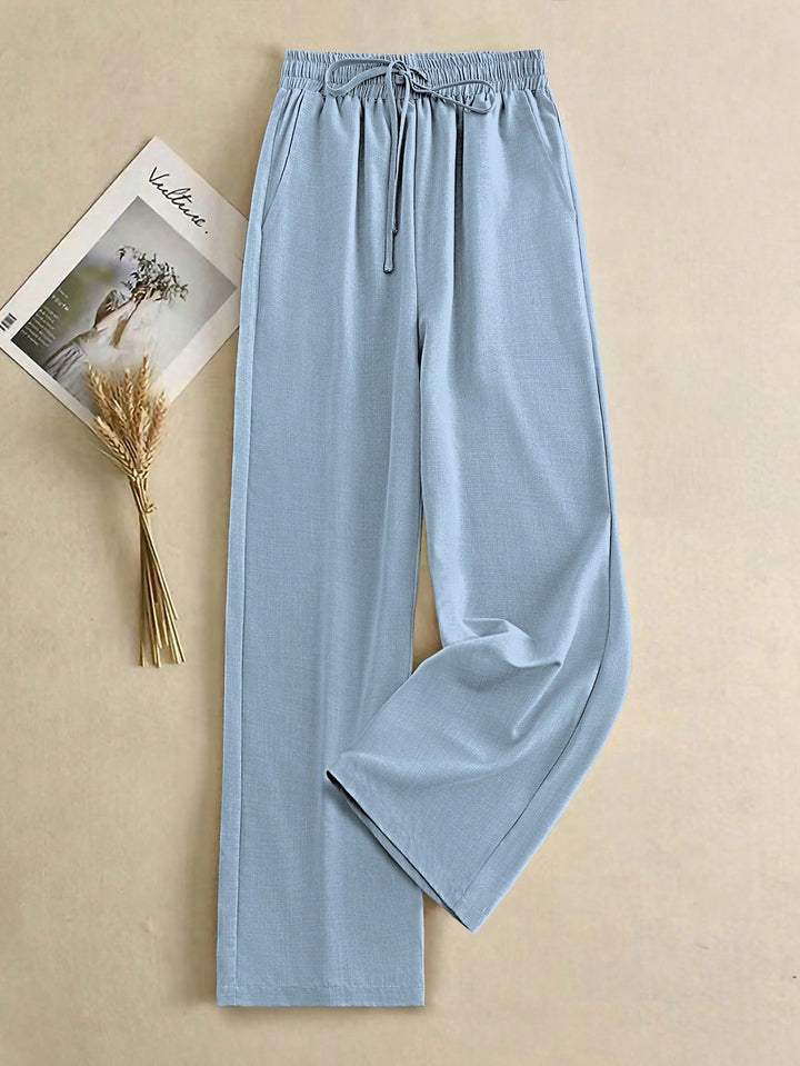 Pantaloni SHEIN, albastru