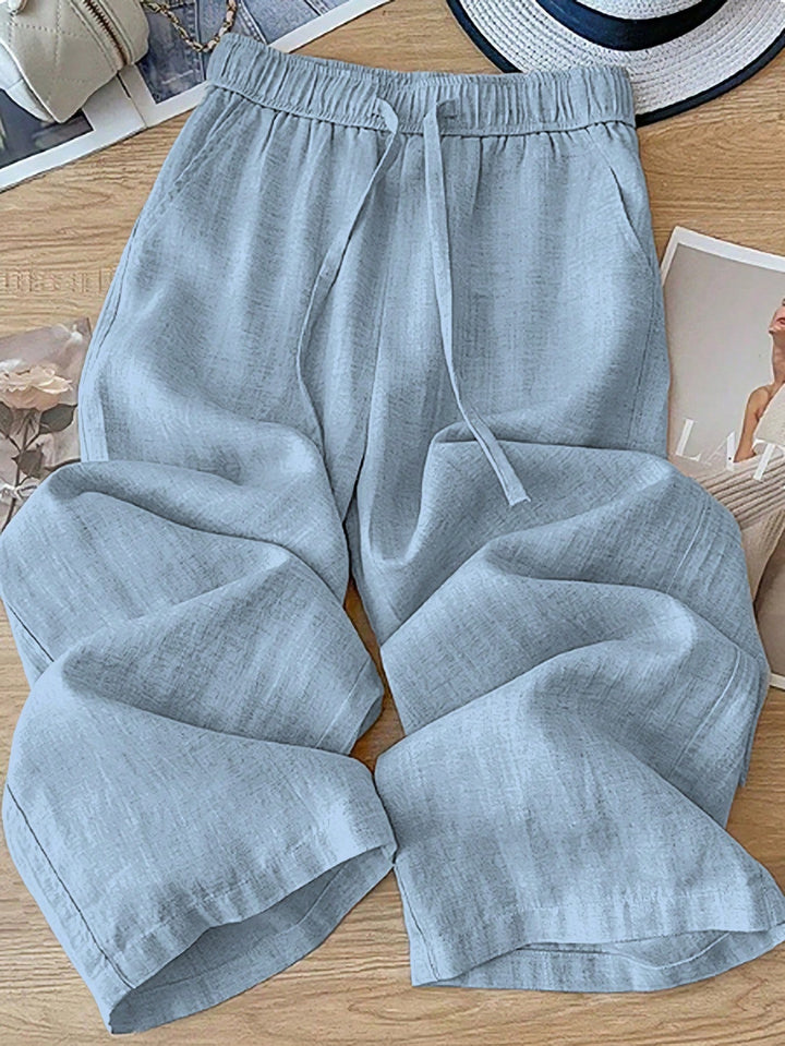 Pantaloni SHEIN, albastru