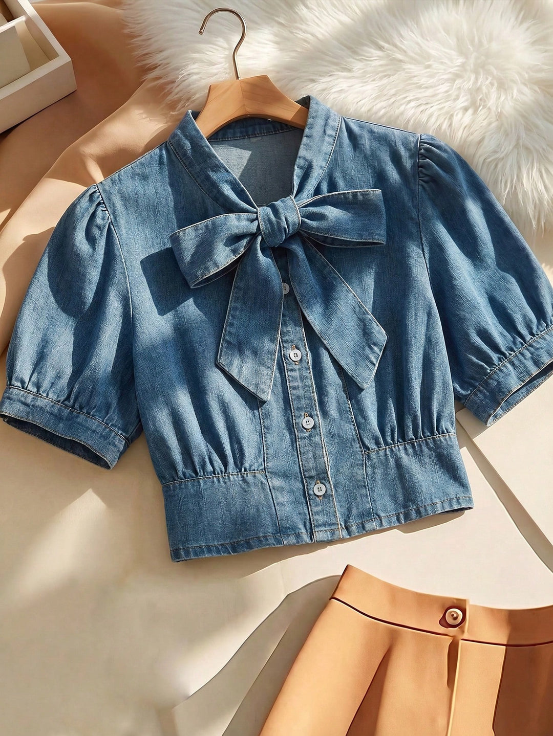 Top SHEIN, albastru
