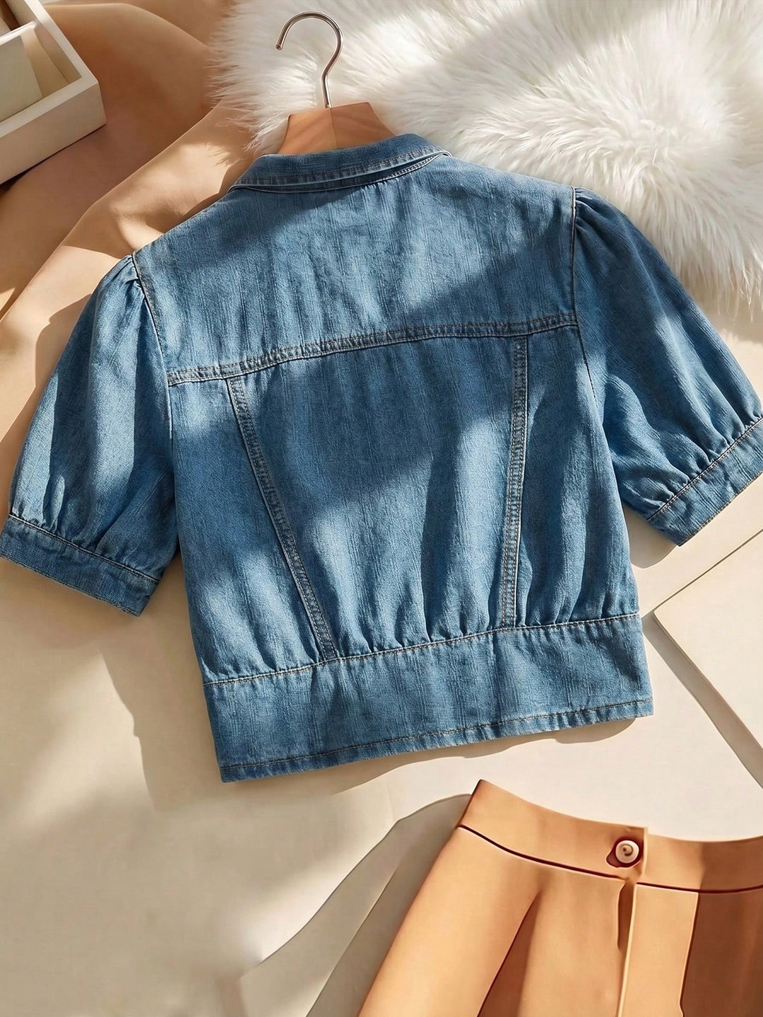 Top SHEIN, albastru