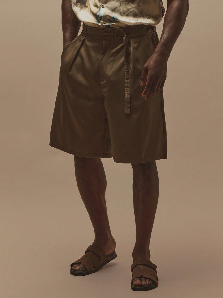Pantaloni scurți SHEIN, verde