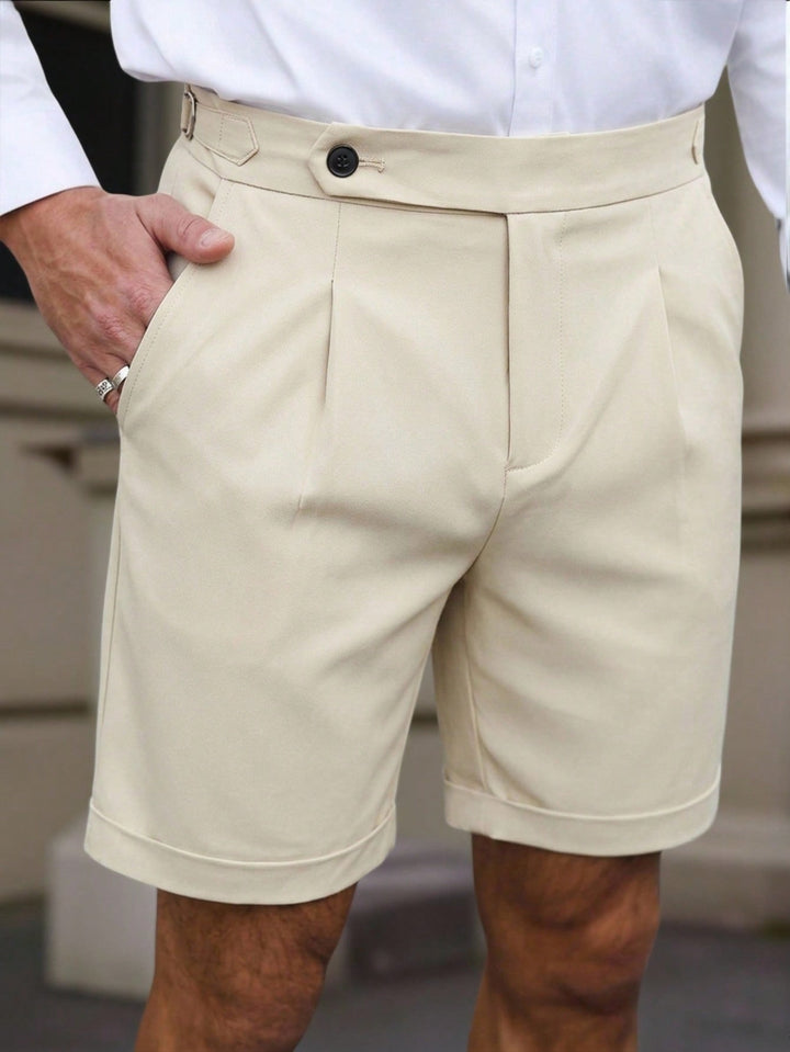 Pantaloni scurți SHEIN, bej