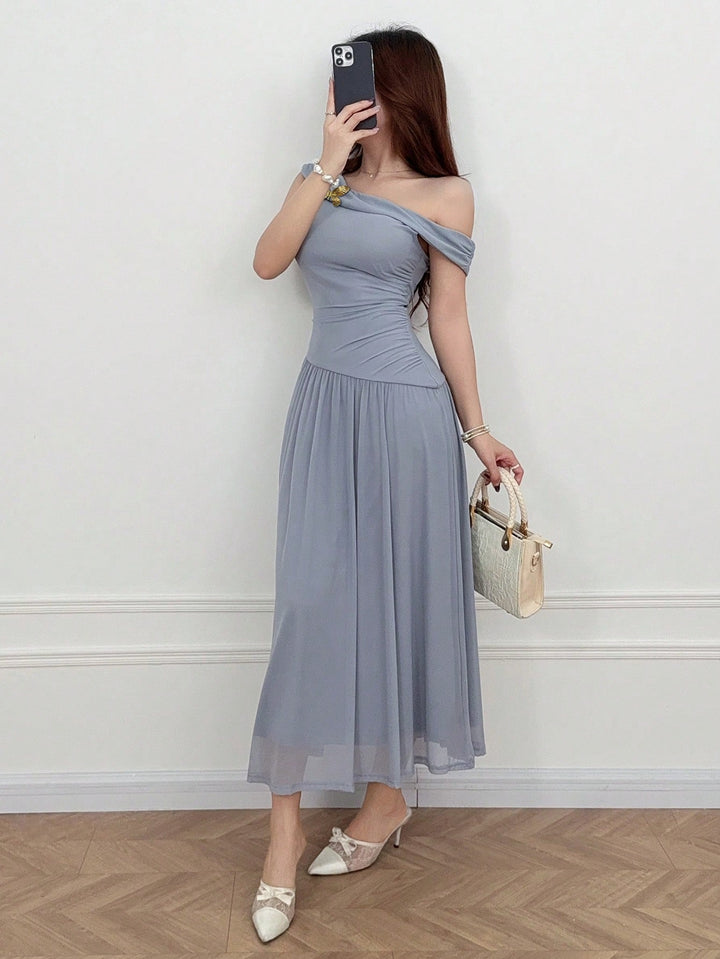 Rochie maxi SHEIN, albastru