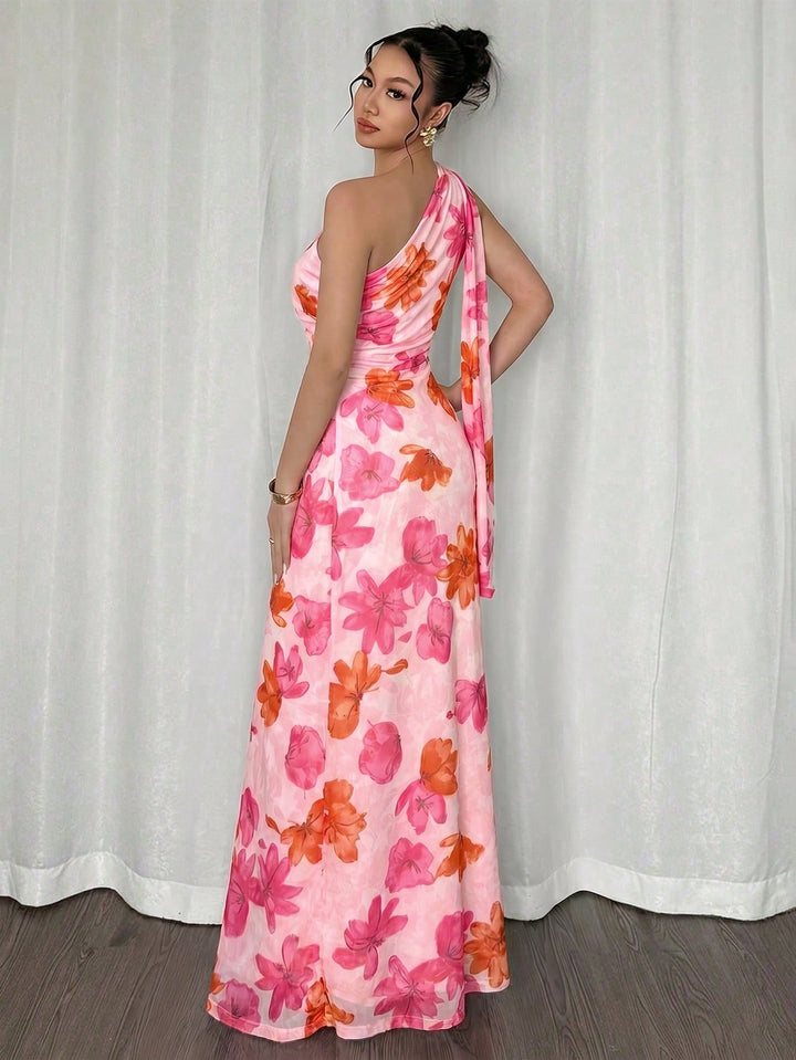 Rochie maxi SHEIN, roz