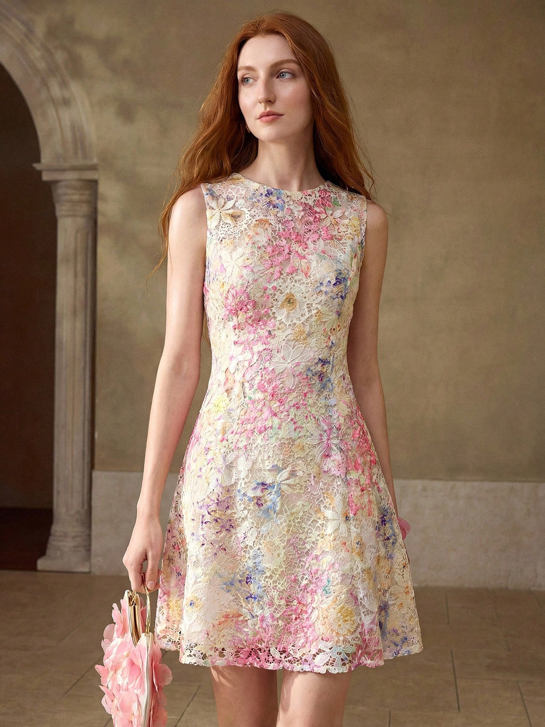 Rochie scurtă SHEIN, mix culori