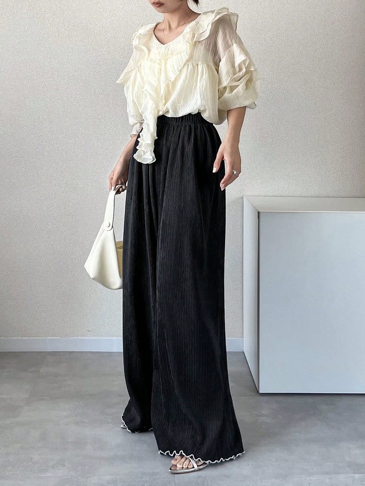 Pantaloni SHEIN, negru