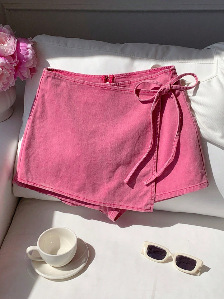 Pantaloni scurți SHEIN, roz
