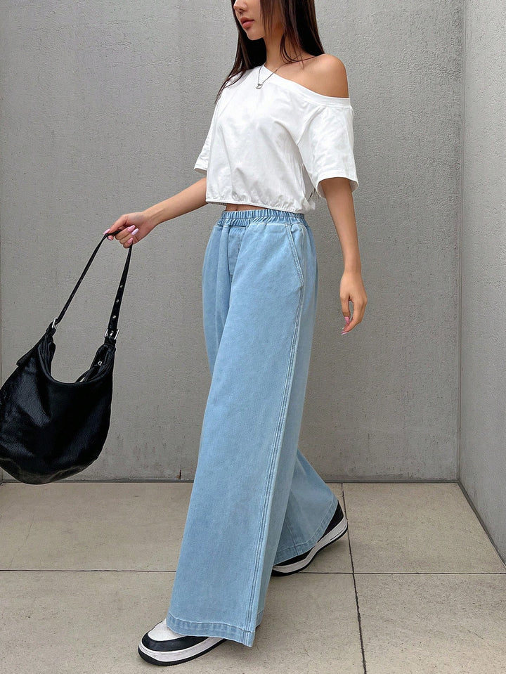 Jeans SHEIN, albastru