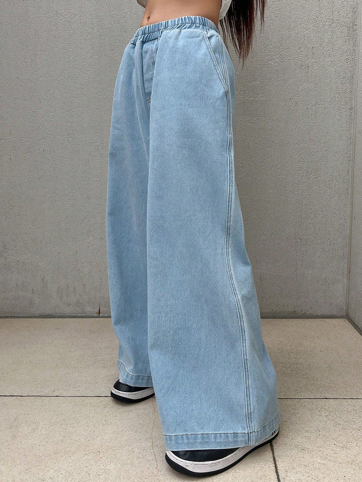 Jeans SHEIN, albastru