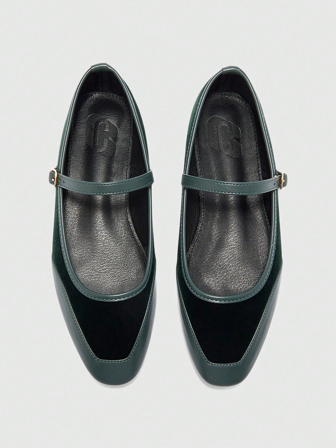 Balerini SHEIN, verde