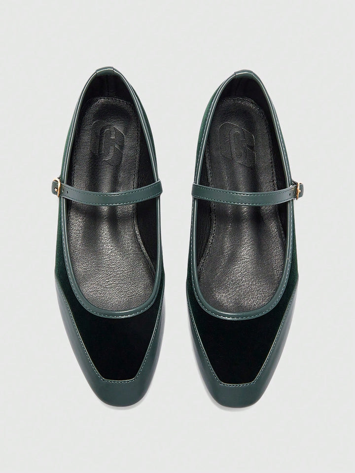 Balerini SHEIN, verde