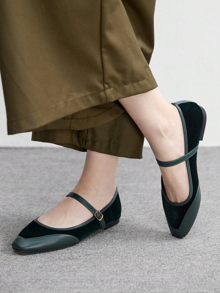 Balerini SHEIN, verde