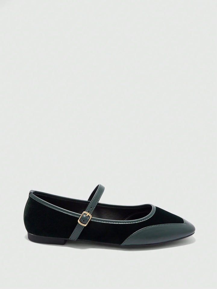 Balerini SHEIN, verde