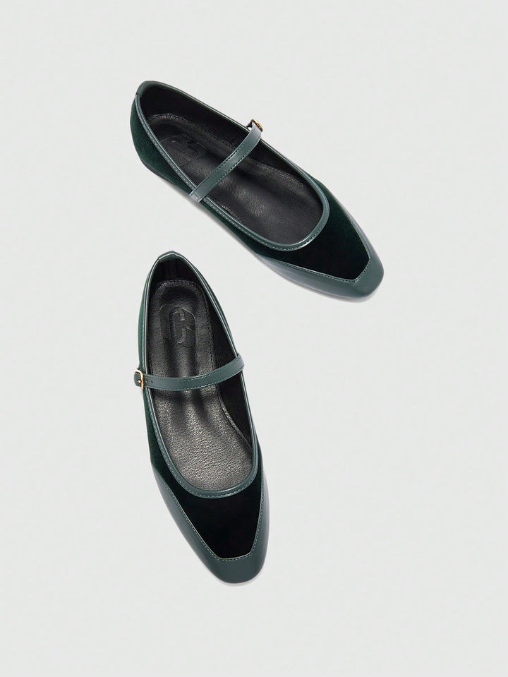 Balerini SHEIN, verde