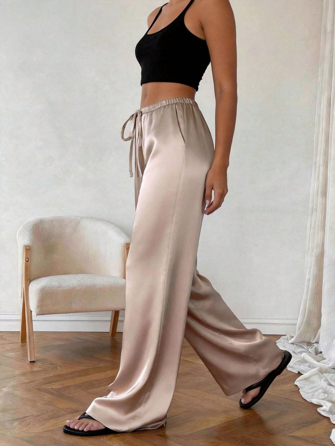 Pantaloni SHEIN, bej