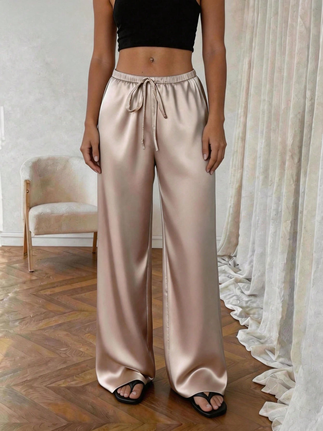 Pantaloni SHEIN, bej