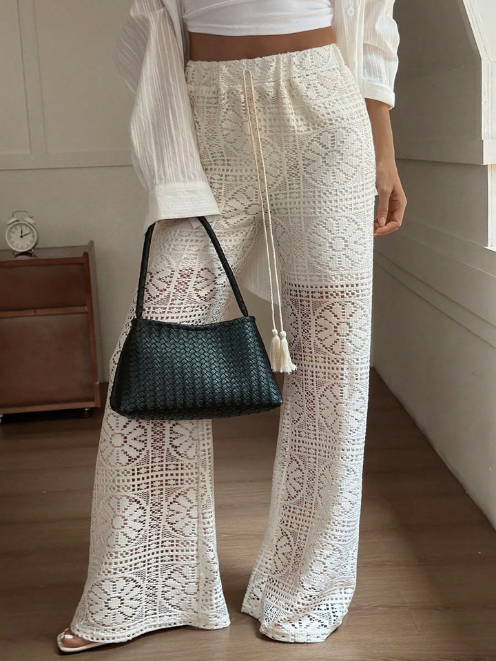 Pantaloni SHEIN, portocaliu