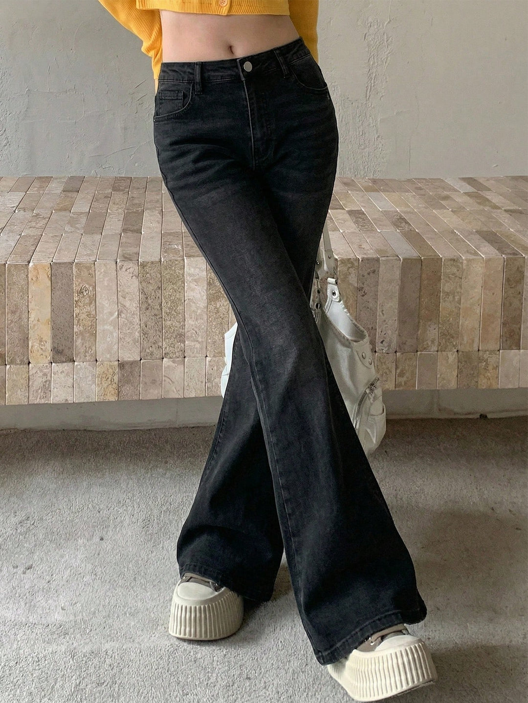Jeans SHEIN, negru