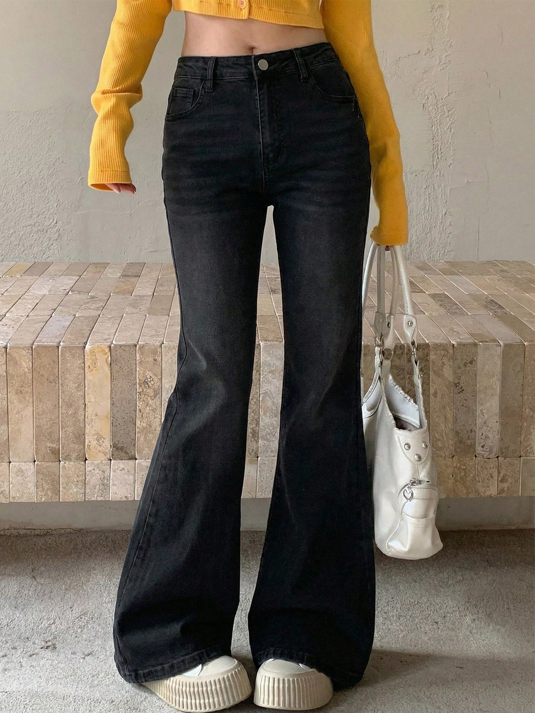 Jeans SHEIN, negru