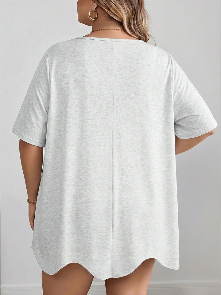 Tricou SHEIN, gri