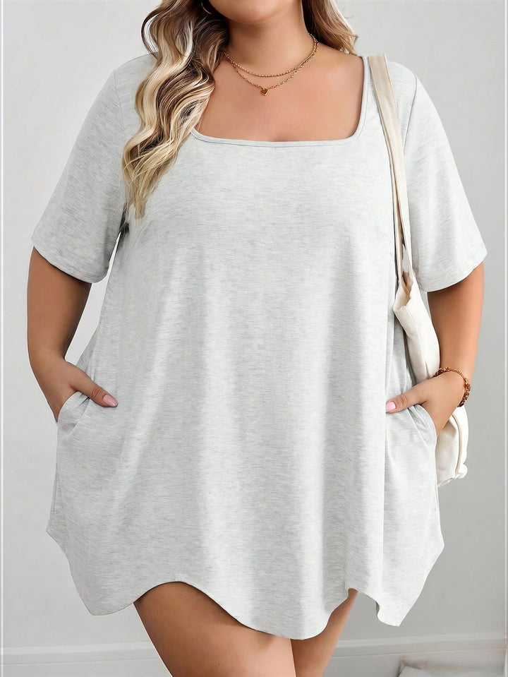 Tricou SHEIN, gri
